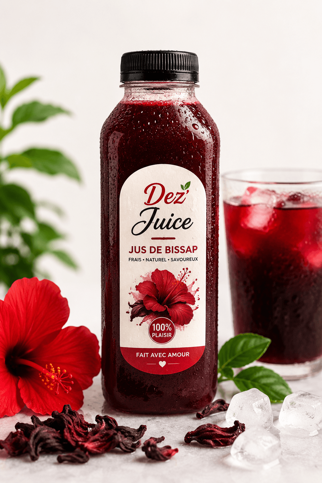 Jus d’hibiscus (bissap)